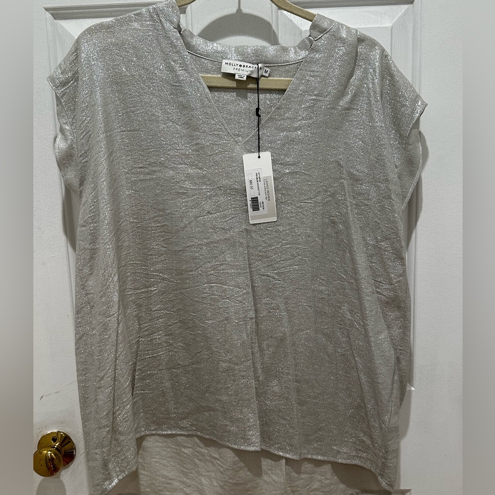 Molly Bracken silver top